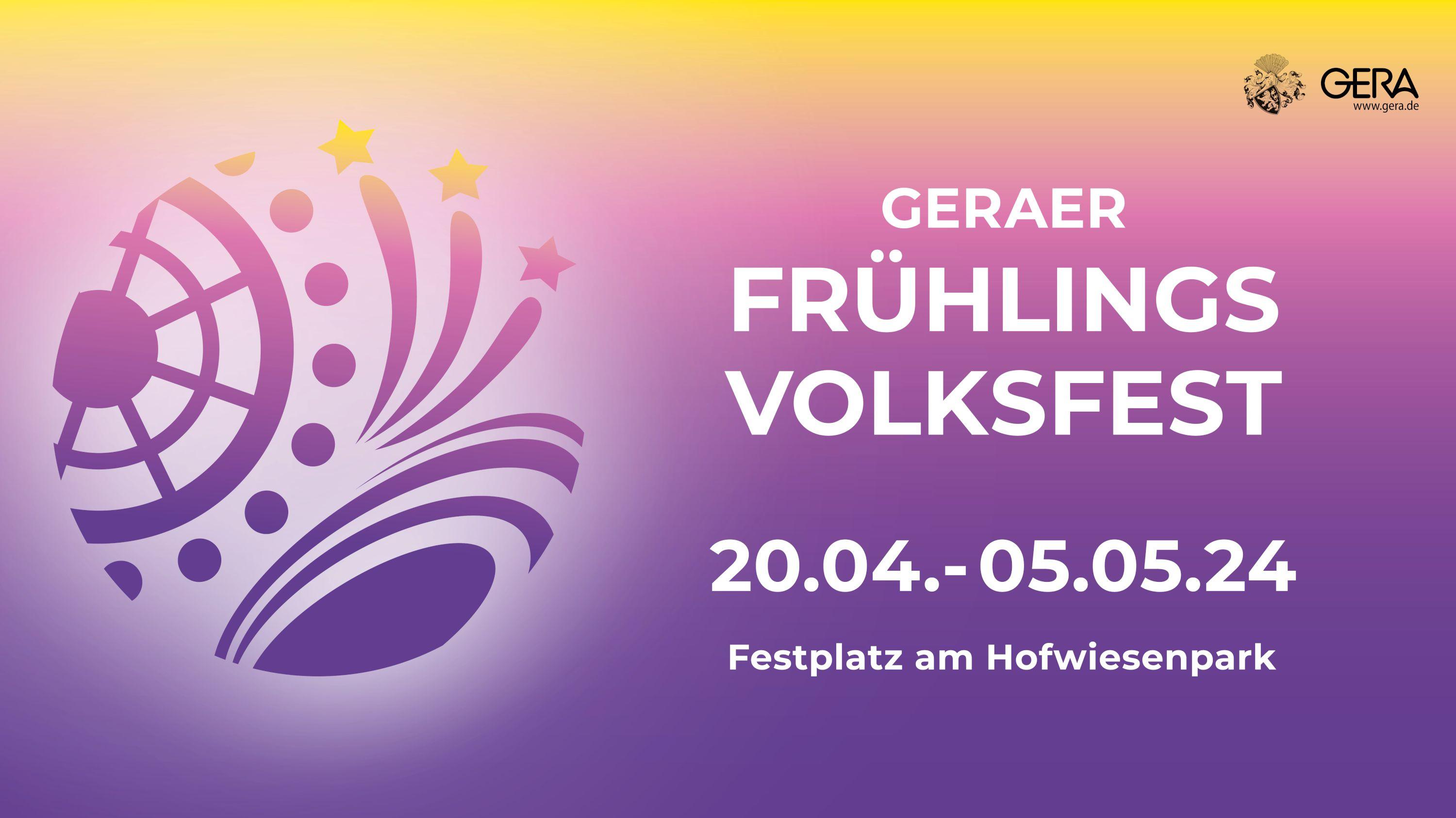 Frühlingsvolksfest vom 20.04.-05.05.2024 Festplatz am Hofwiesenpark