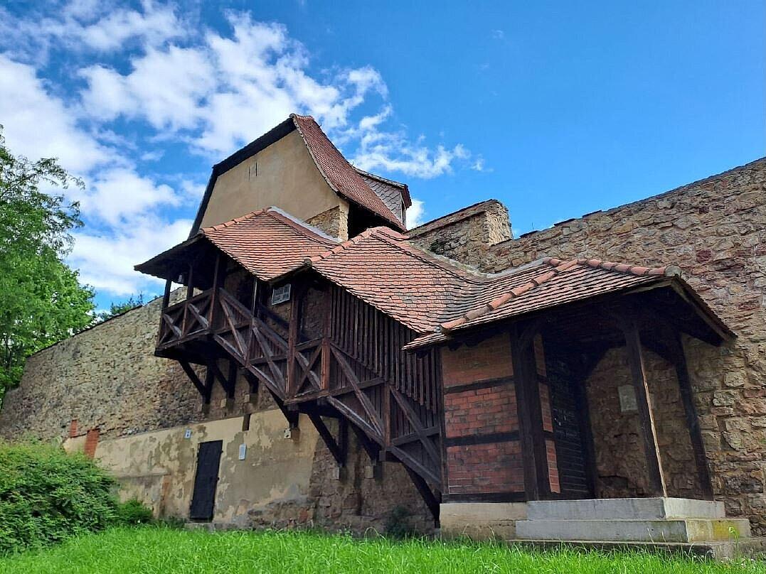 Ein Bild der Stadtmauer. © Stadt Gera