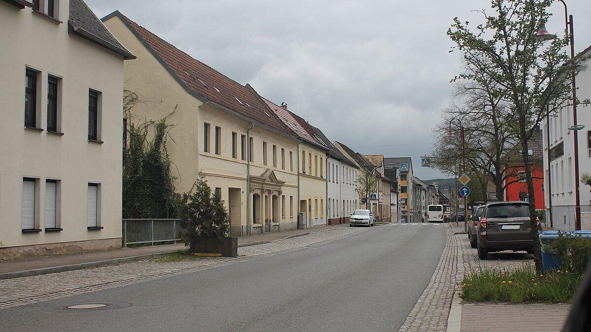 Straße in Langenberg. © Stadt Gera