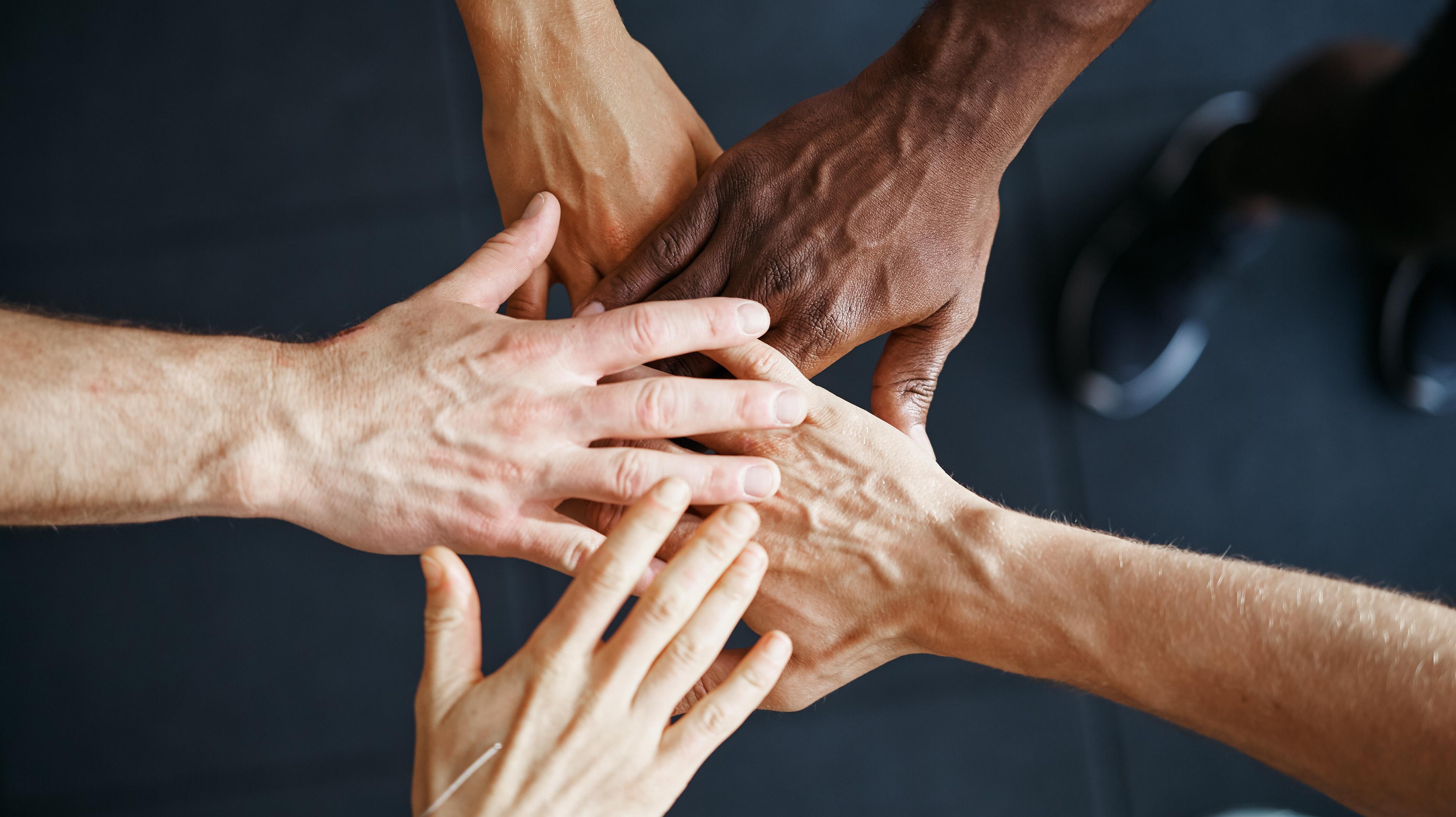 Hände von verschiedenen Menschen. © AdobeStock