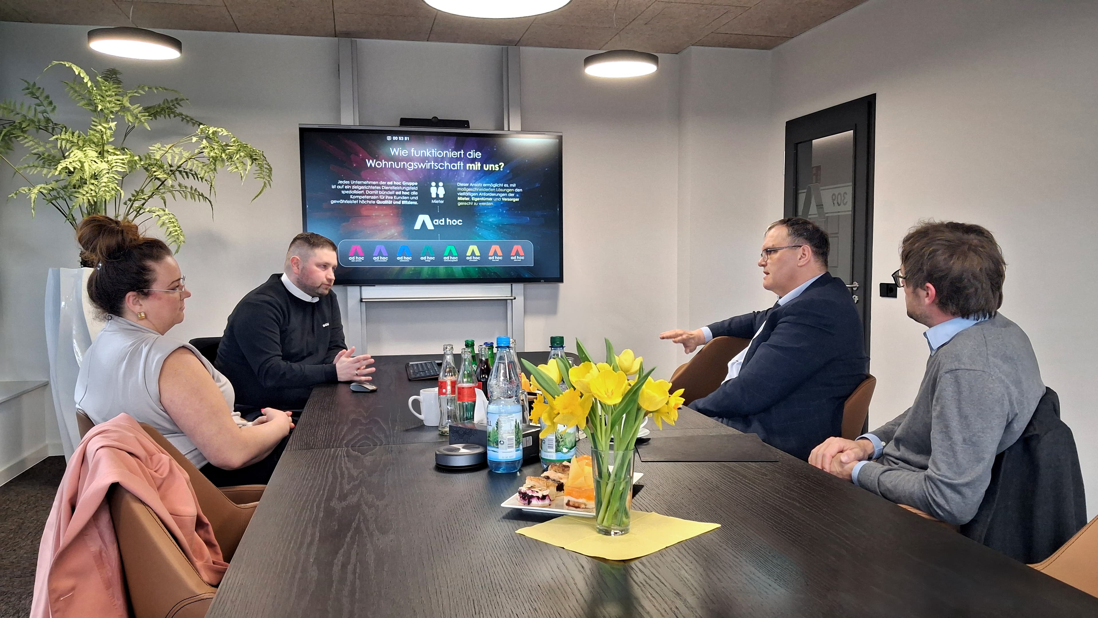 OB Dannenberg bei ad hoc. © Stadt Gera