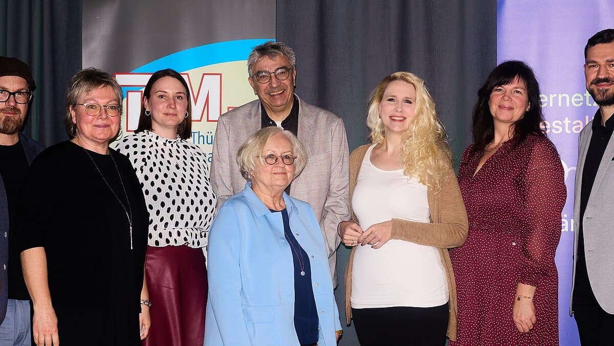 Gruppe der Medienpädagogen im TMBZ. © Niklas König