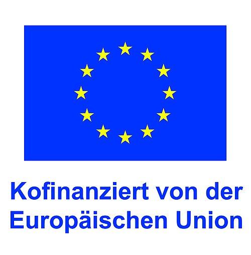Logo der EU mit dem Titel: Kofinanziert von der Europäischen Union